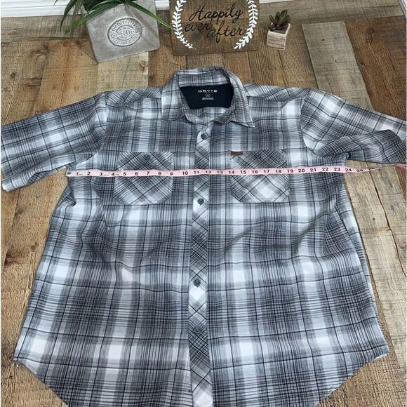 Orvis Men's Short Sleeve Woven Shirt - Picture 7 of 7